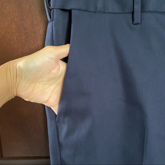 Croft & Barrow Classic-Fit Navy Blue Pants Size 34 - Picture 14 of 15